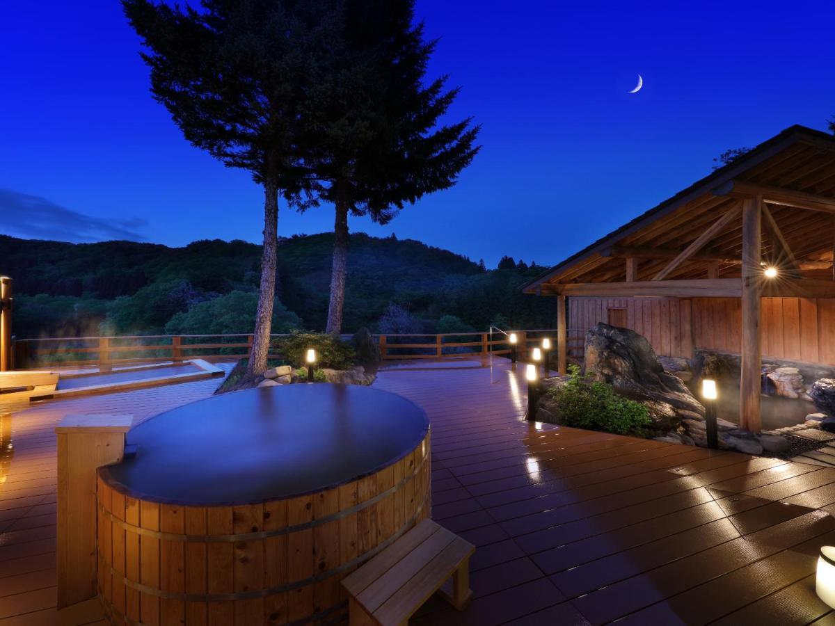 Hotel Sannouzan Onsen Zuisenkyo Ichinoseki Esterno foto