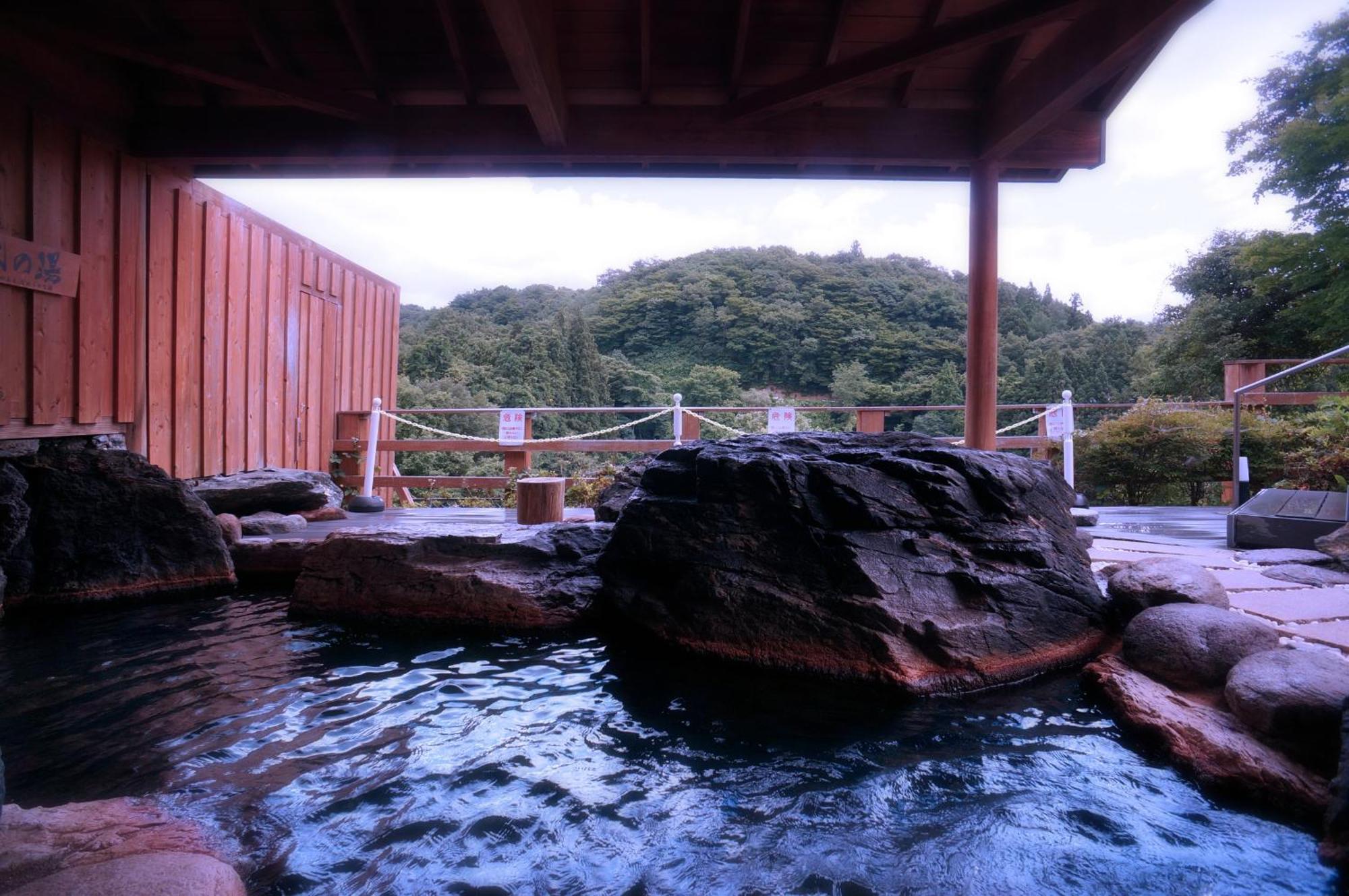 Hotel Sannouzan Onsen Zuisenkyo Ichinoseki Esterno foto