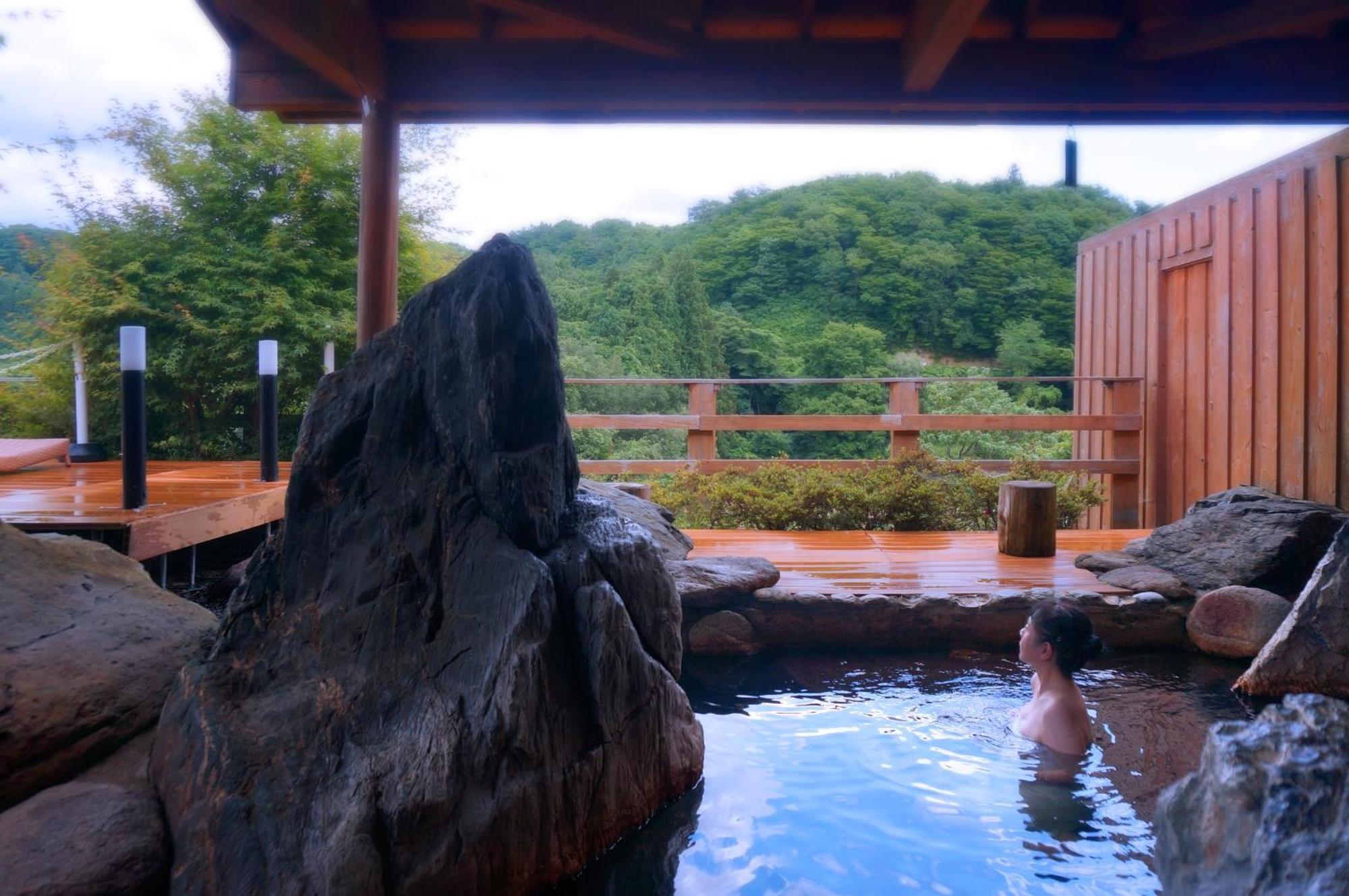 Hotel Sannouzan Onsen Zuisenkyo Ichinoseki Esterno foto