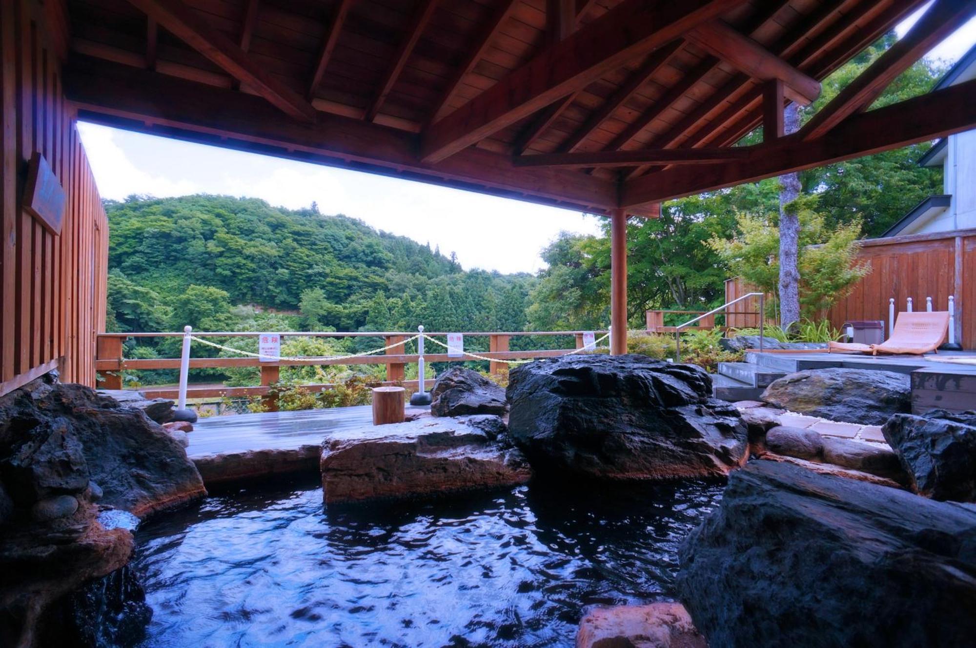 Hotel Sannouzan Onsen Zuisenkyo Ichinoseki Esterno foto